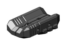 Roughcut Charge Handle Grip